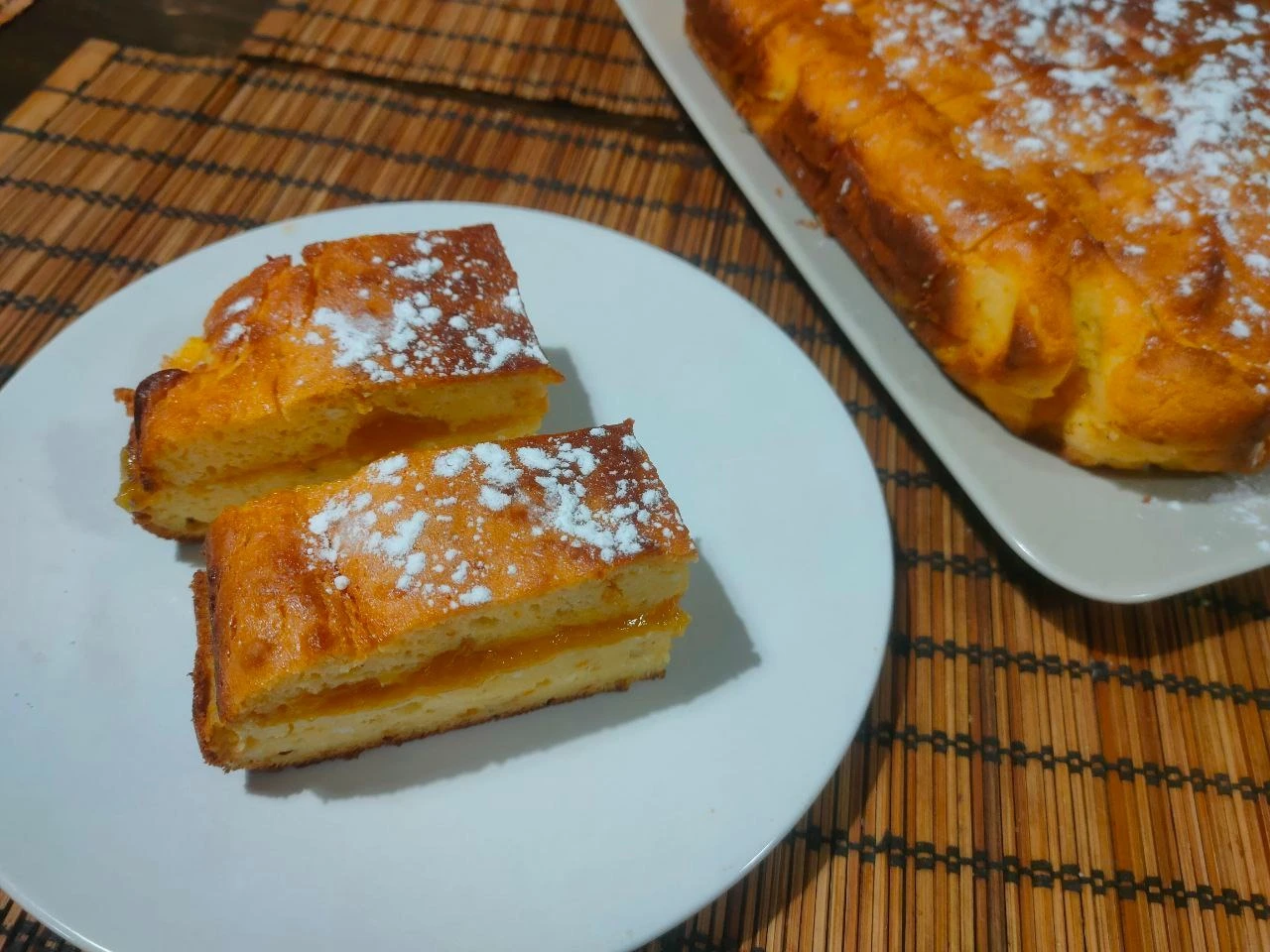 Кекс с домашним вареньем