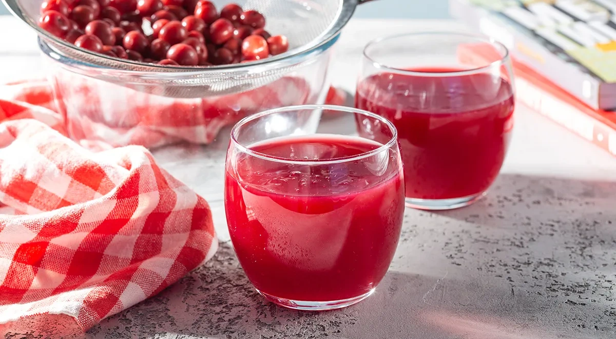 Кисель из компота и крахмала