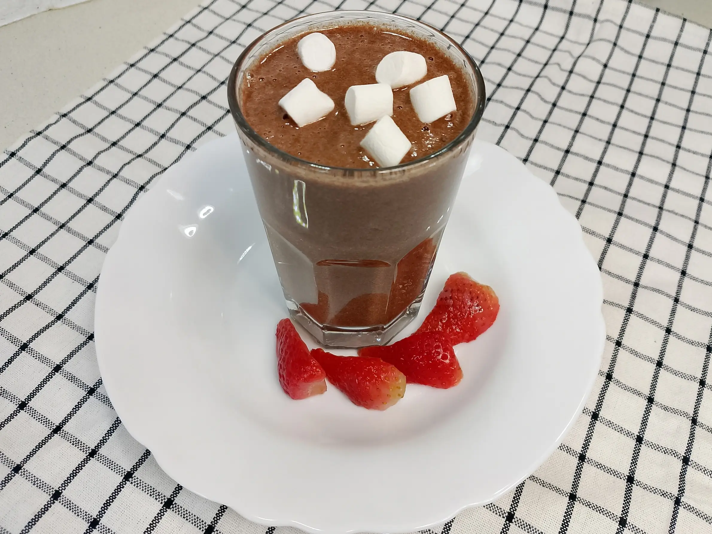 Клубничное какао