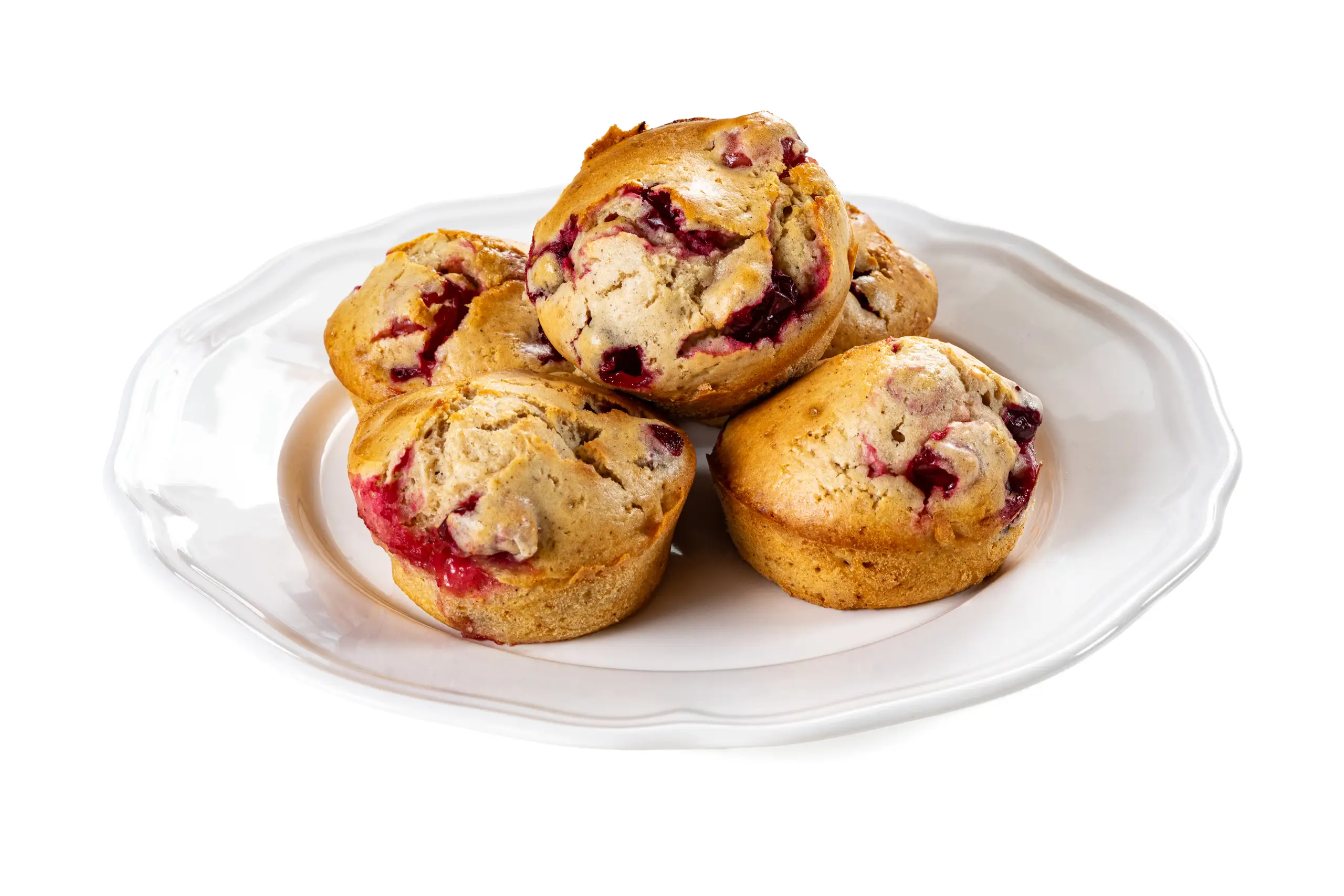 Клюквенные маффины