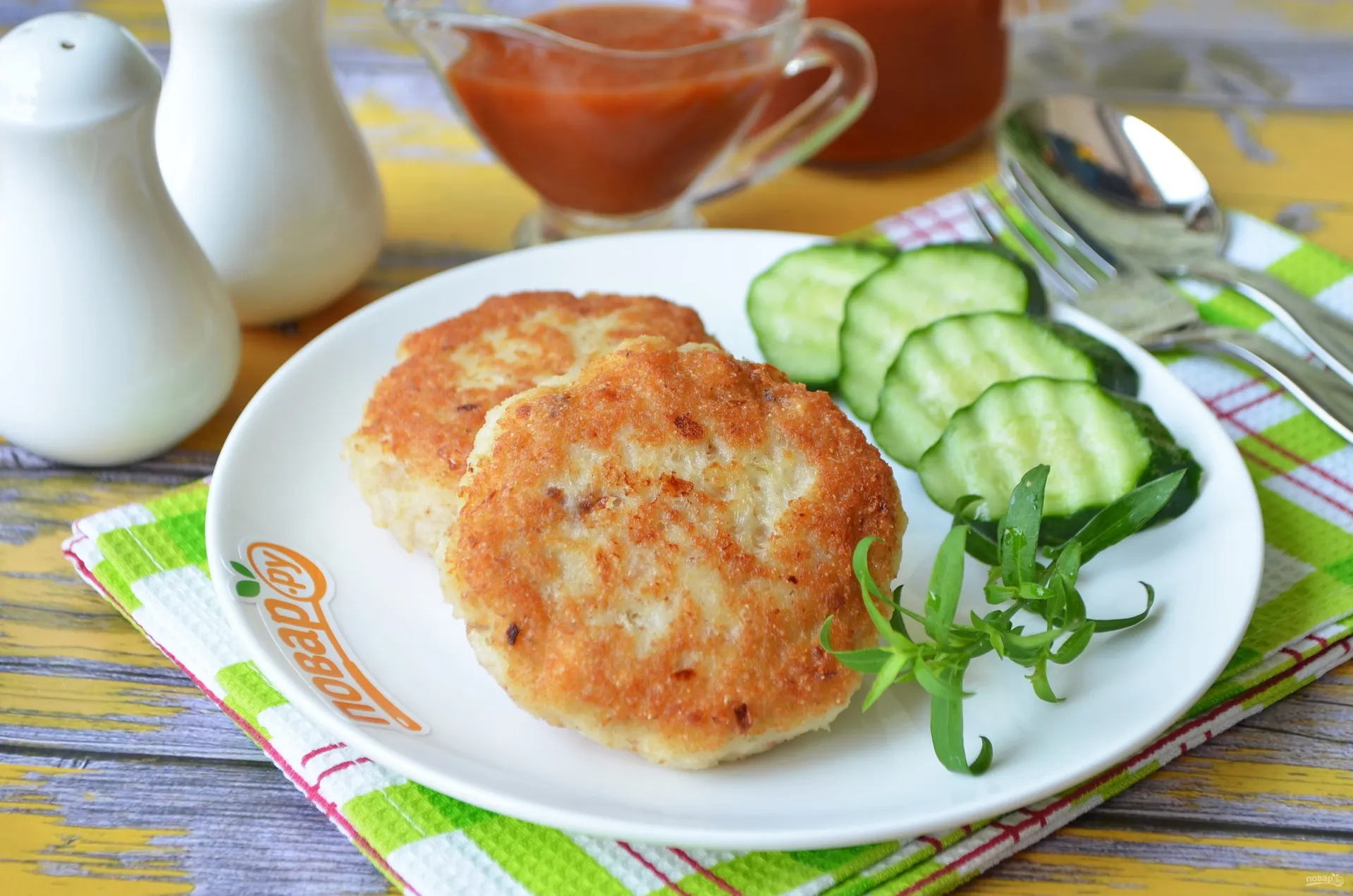 Котлеты из филе минтая не жен к и