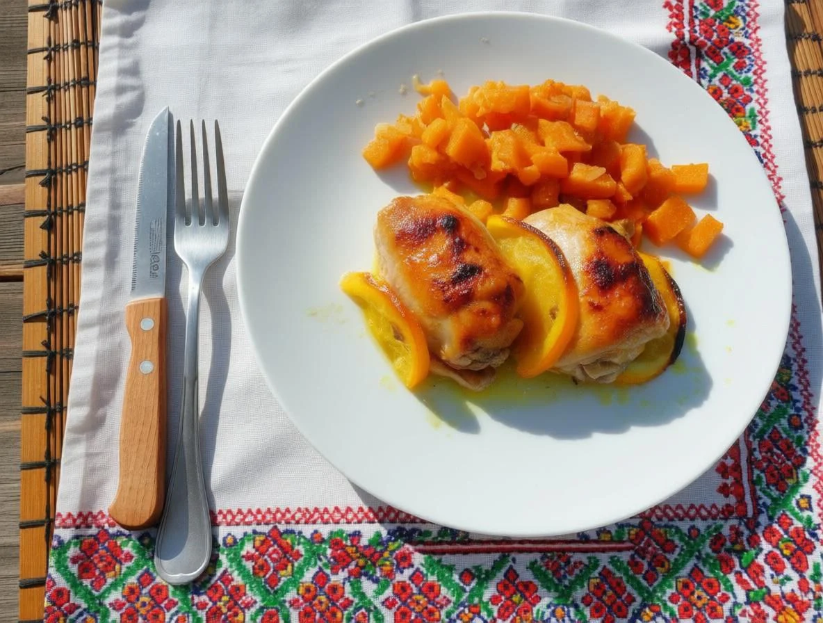 Курица в апельсиновом соусе