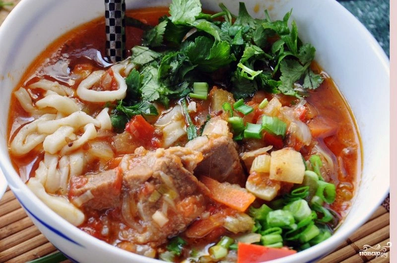 Лагман поузбекски