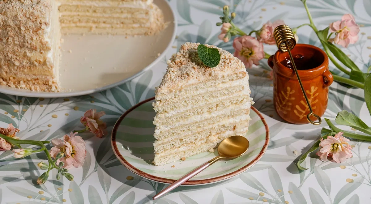 Медовый торт «Кокетка»
