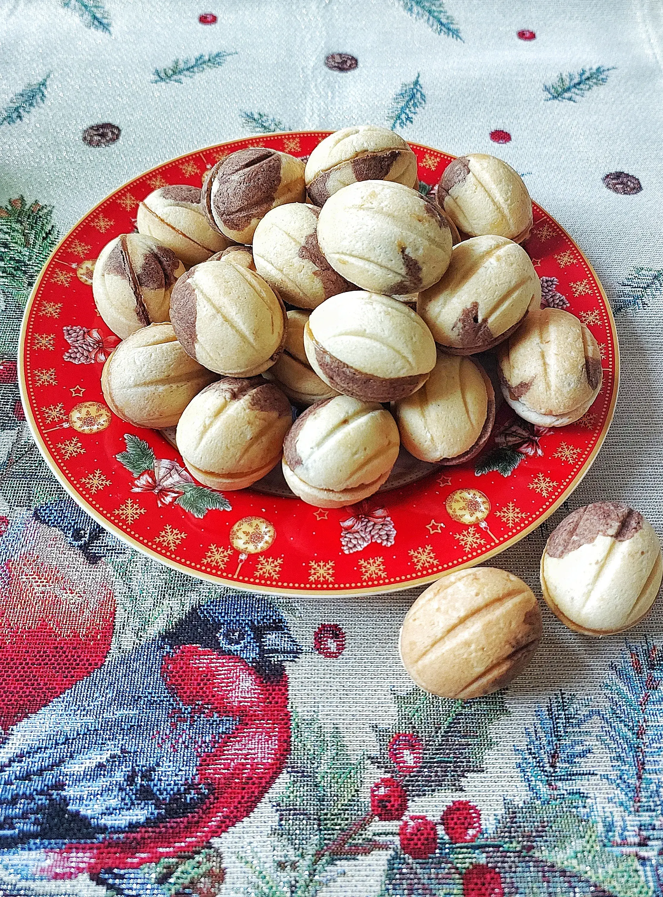 Орешки со сгущёнкой