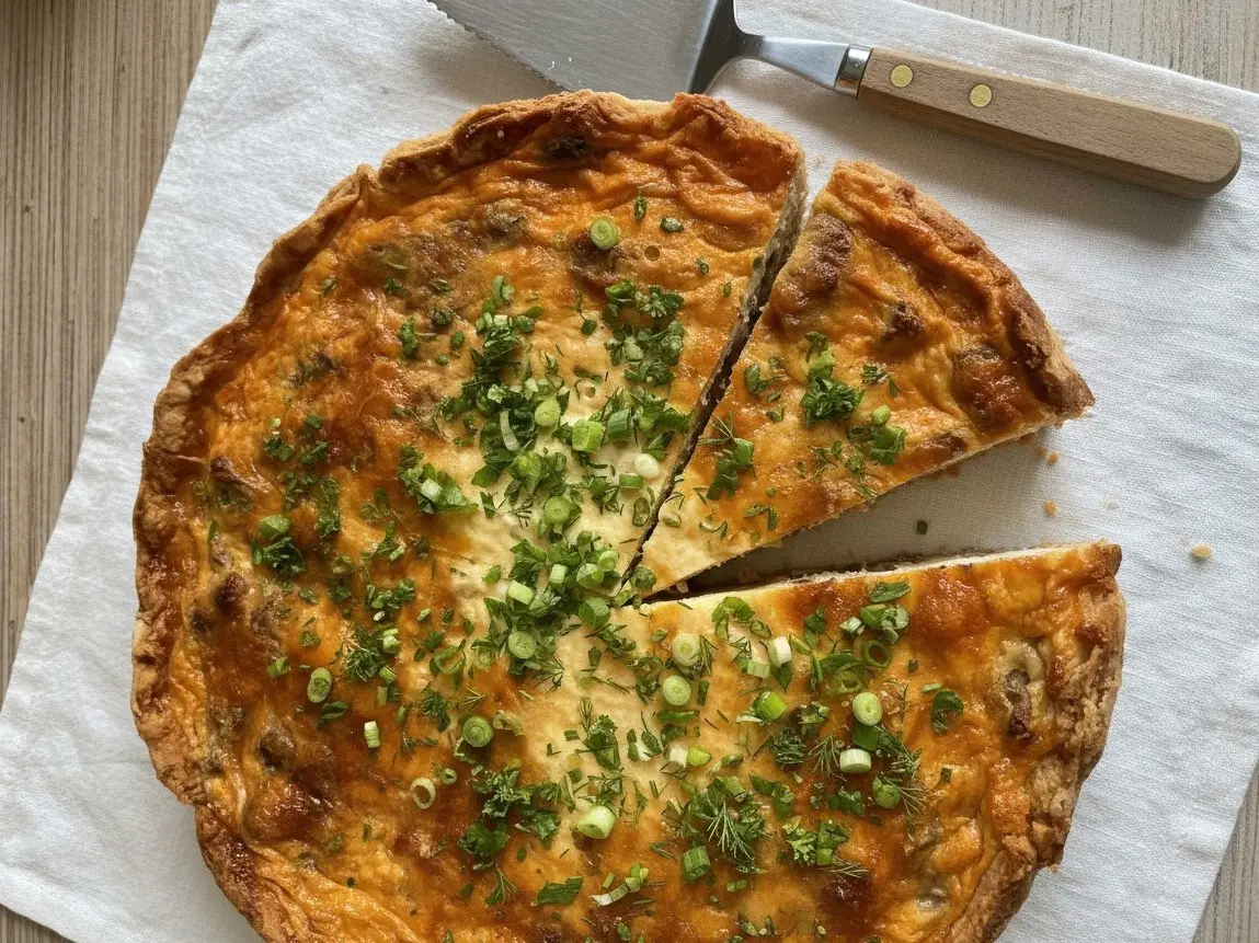 Пирог с курицей и грибами в духовке