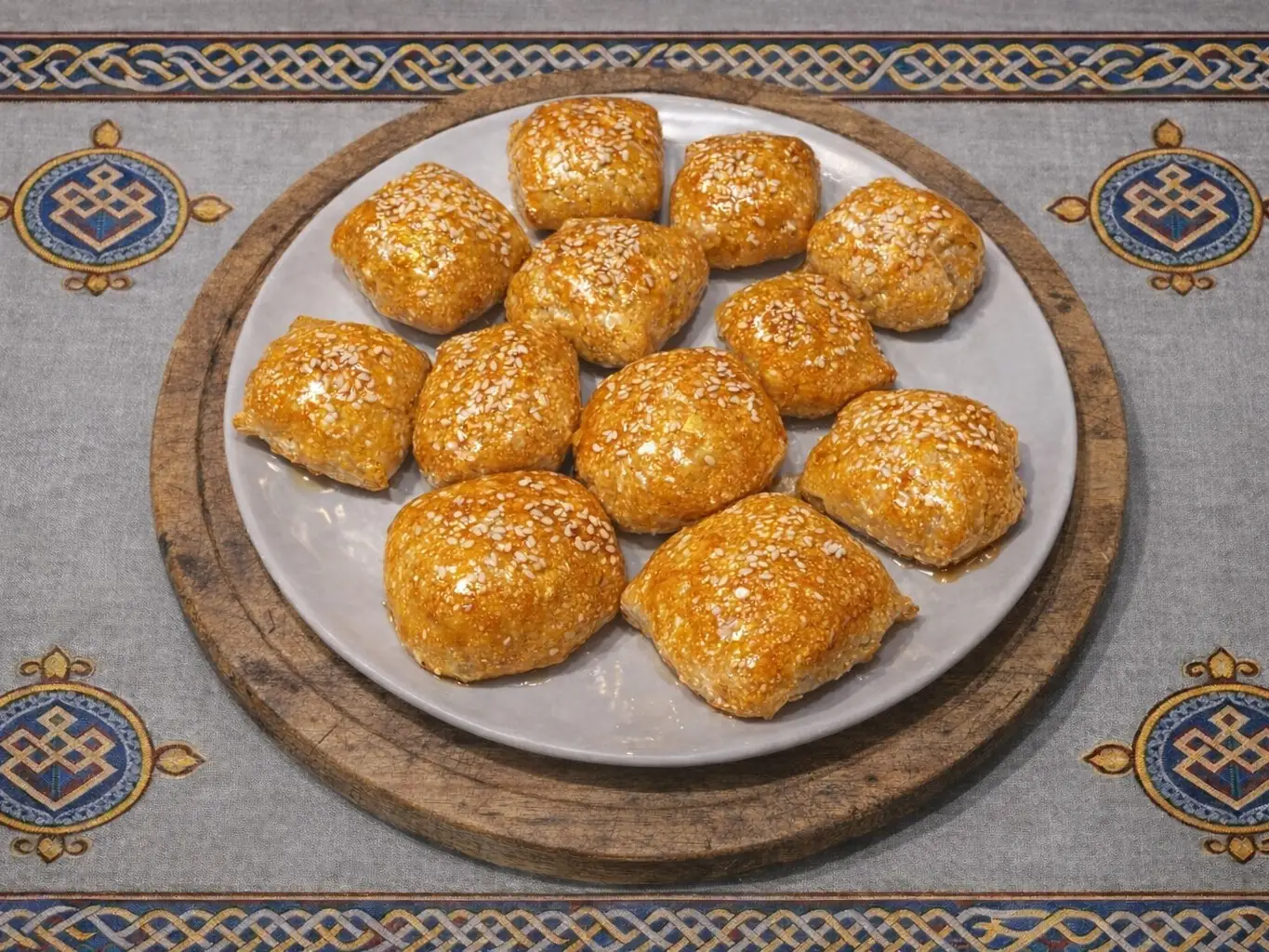 Пирожки с мясом из слоеного теста «Ленивая самса»