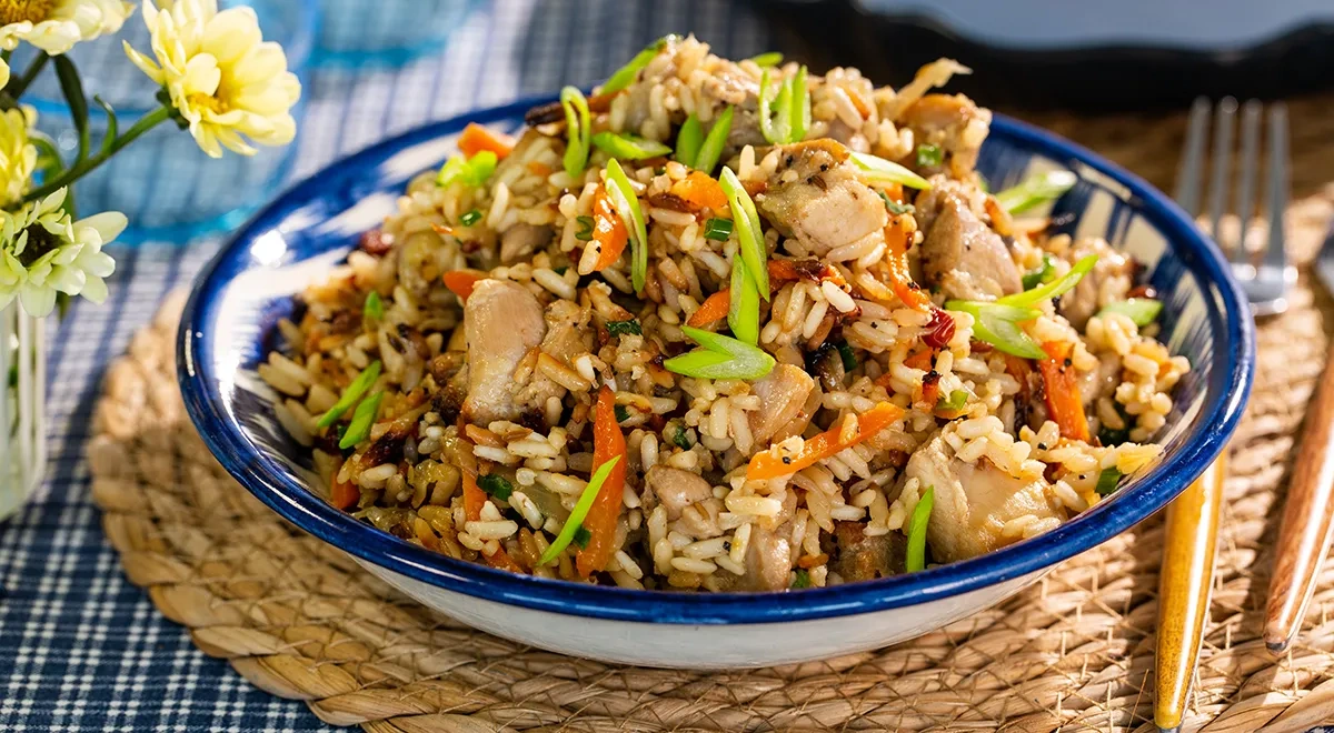 Плов в аэрогриле