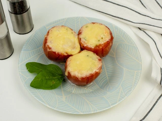 Помидоры, фаршированные рисом и креветками