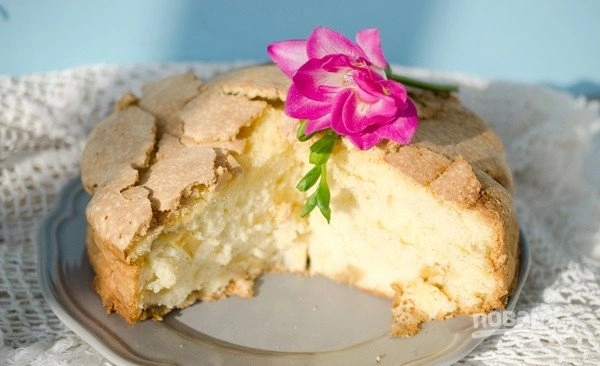 Простой рецепт шар лот к и с яблоками