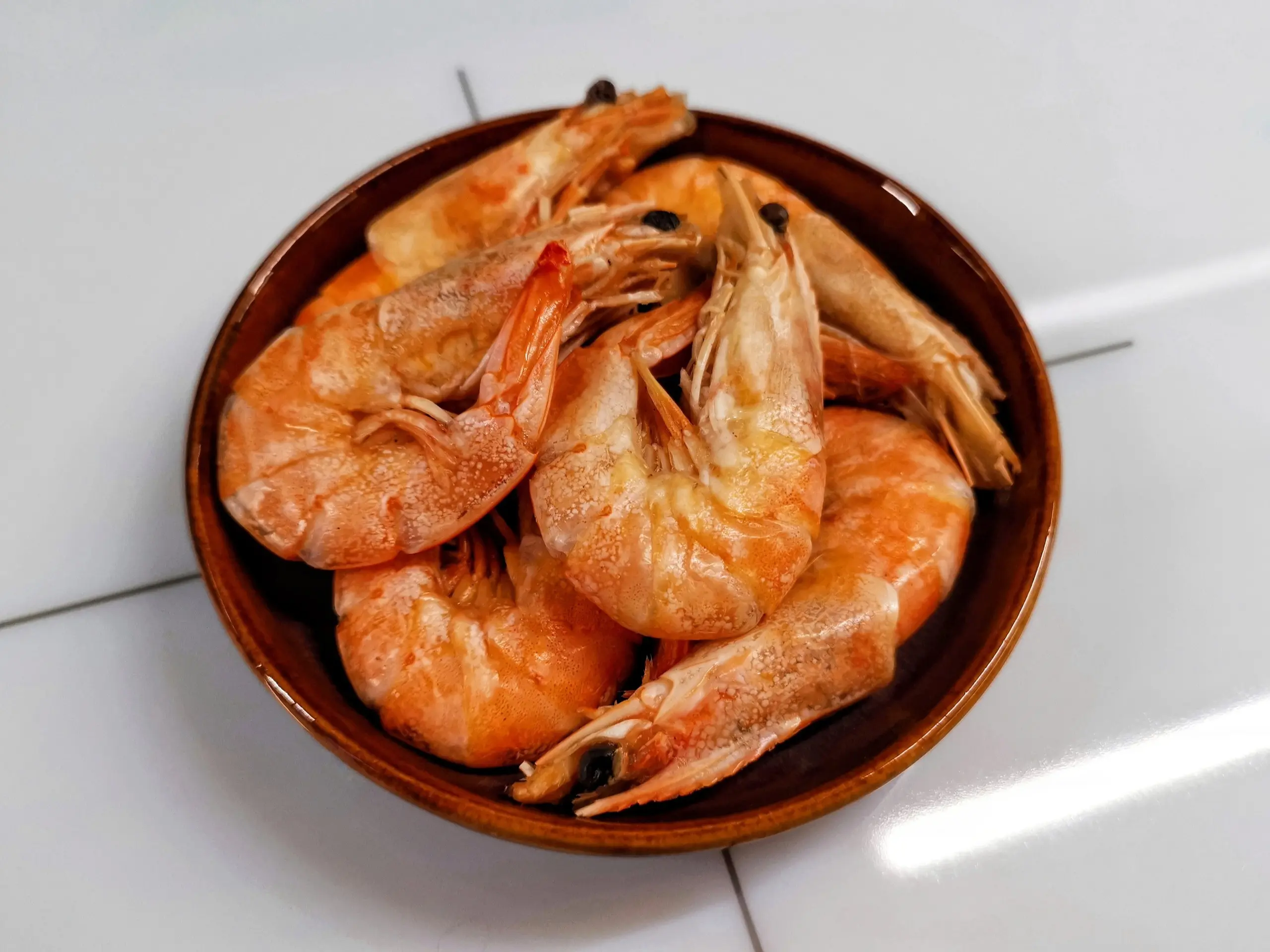 Пряные креветки