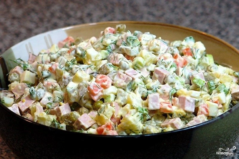 Салат зимний