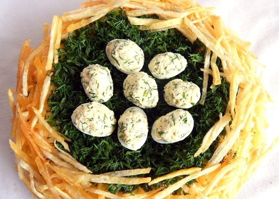 Салата Гнездо глухаря