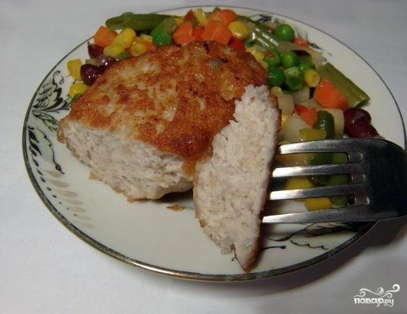 Сочных котлет из индейки