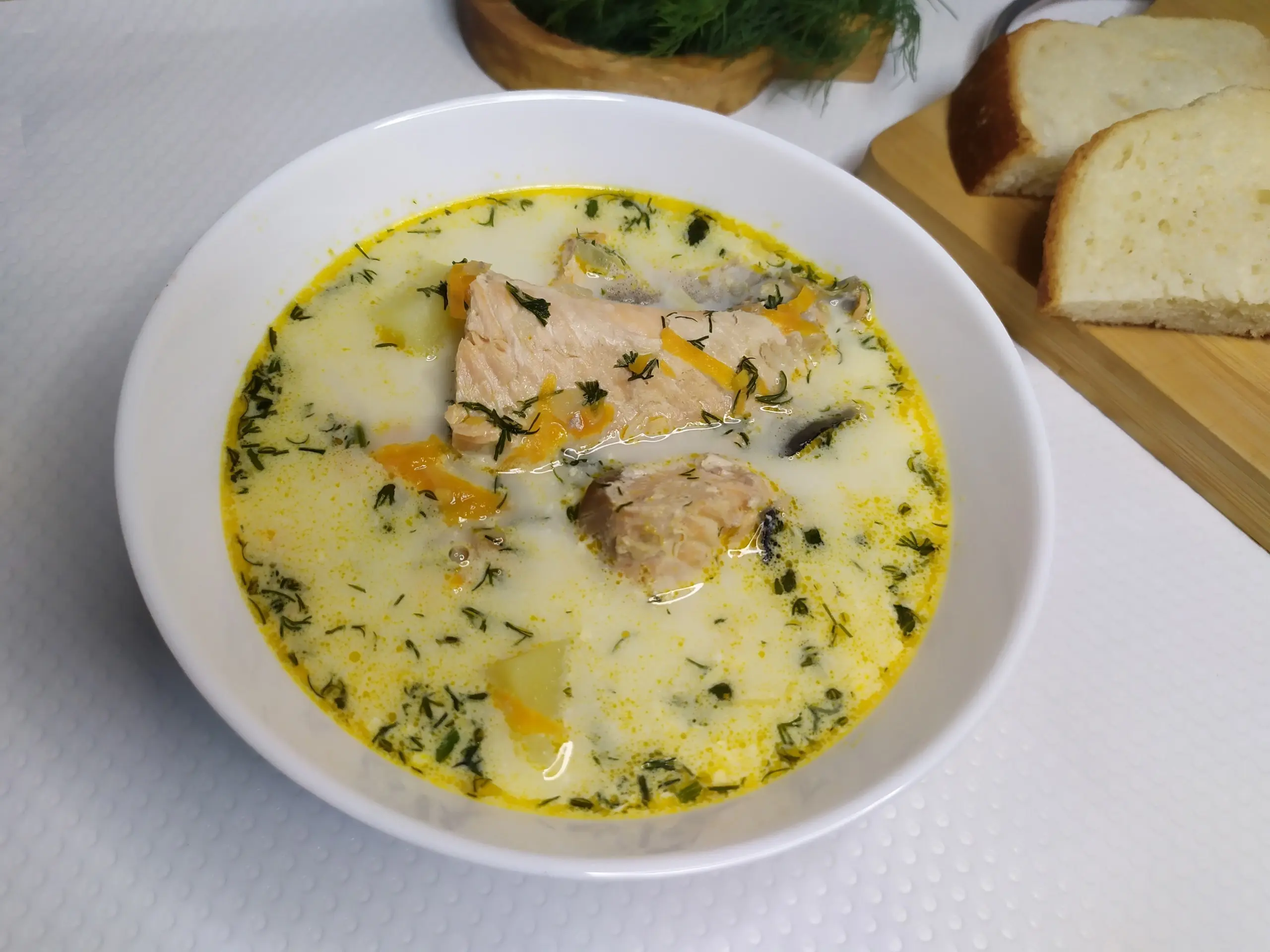 Суп из форели