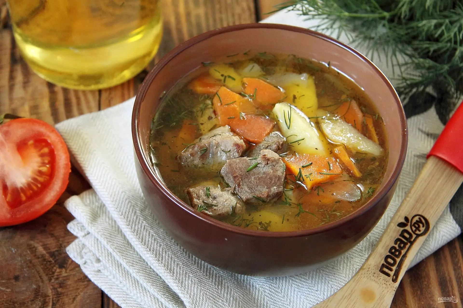 Суп охотничий