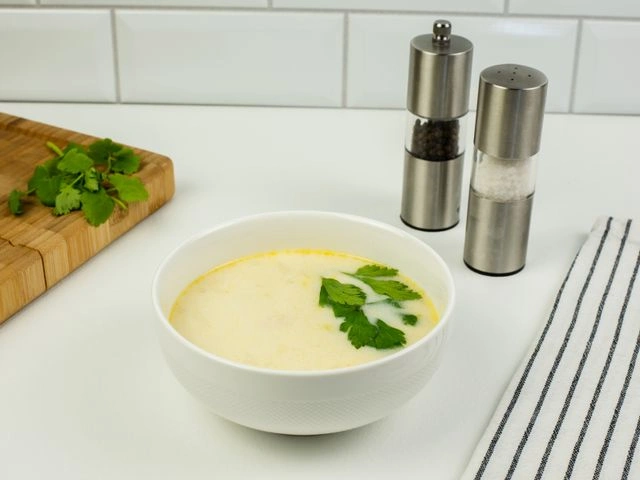 Сырный суп по-французски с курицей