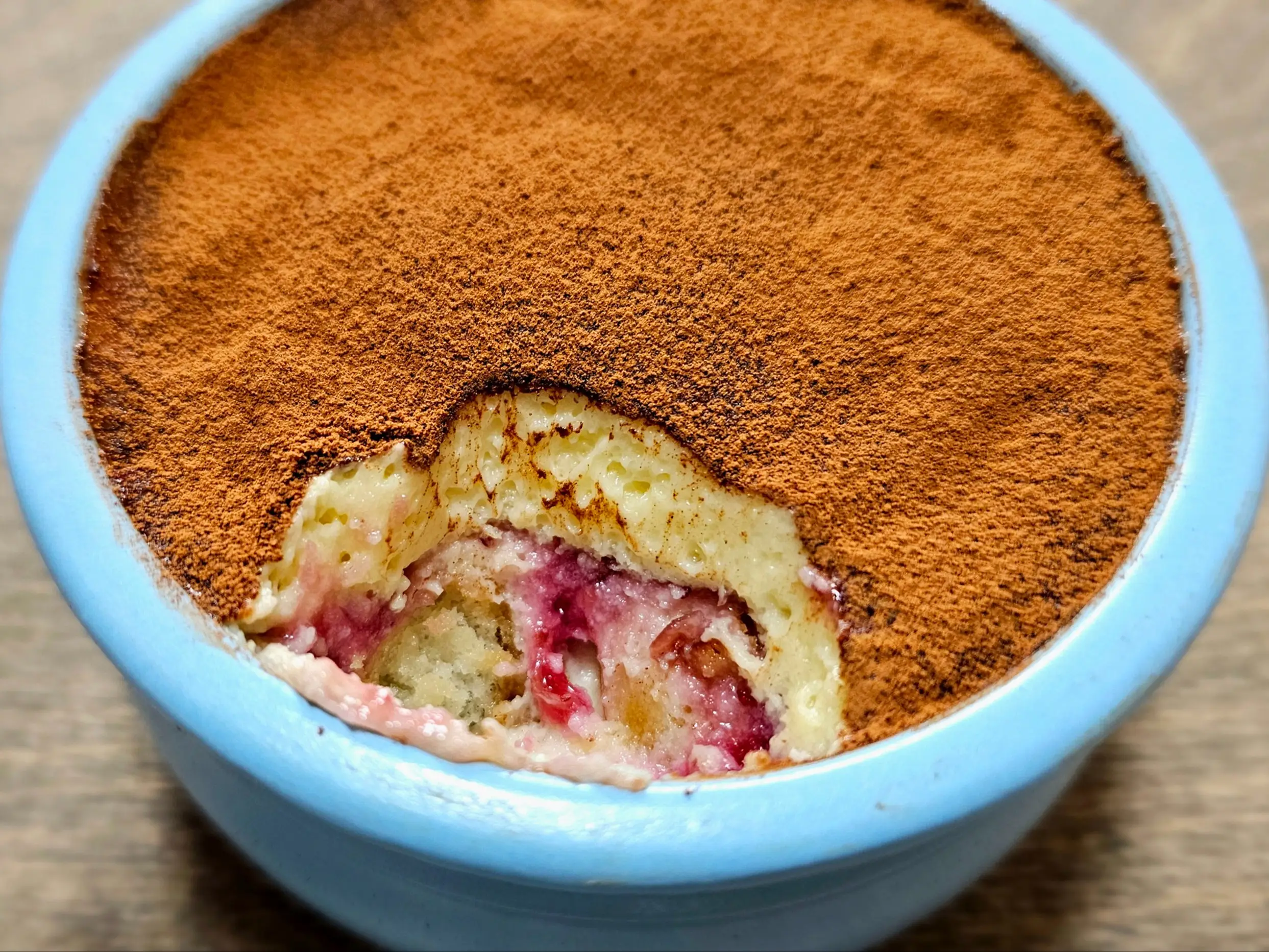 Тирамису с клюквой