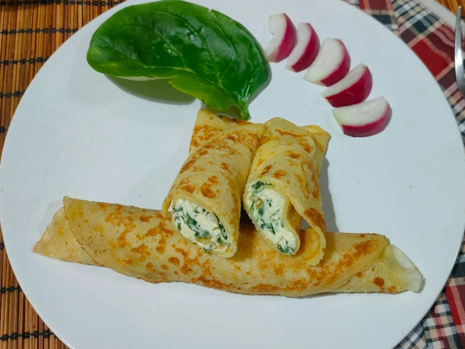 Творожная начинка для блинов