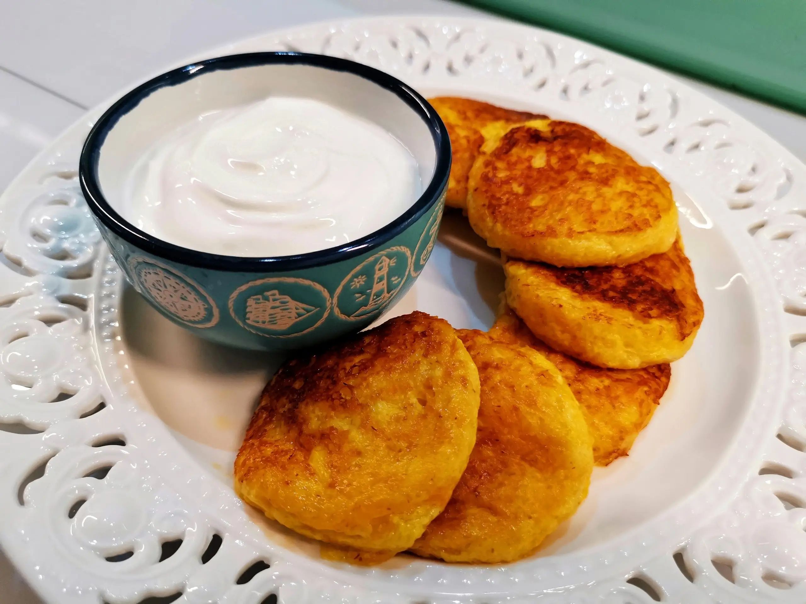 Тыквенные оладьи