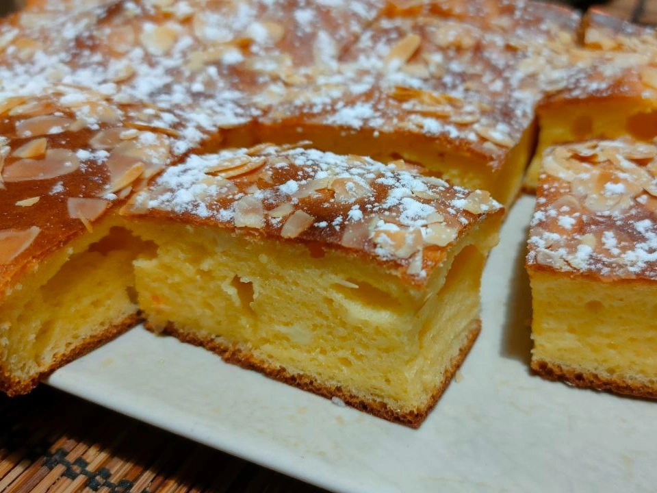 Воздушная творожная запеканка