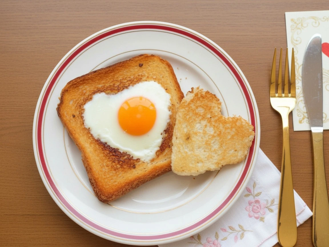 Завтрак для любимой на 14 февраля