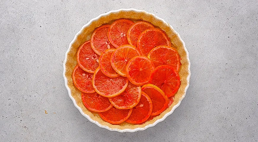 Апельсиновый пирог-перевертыш в духовке: шаг 1