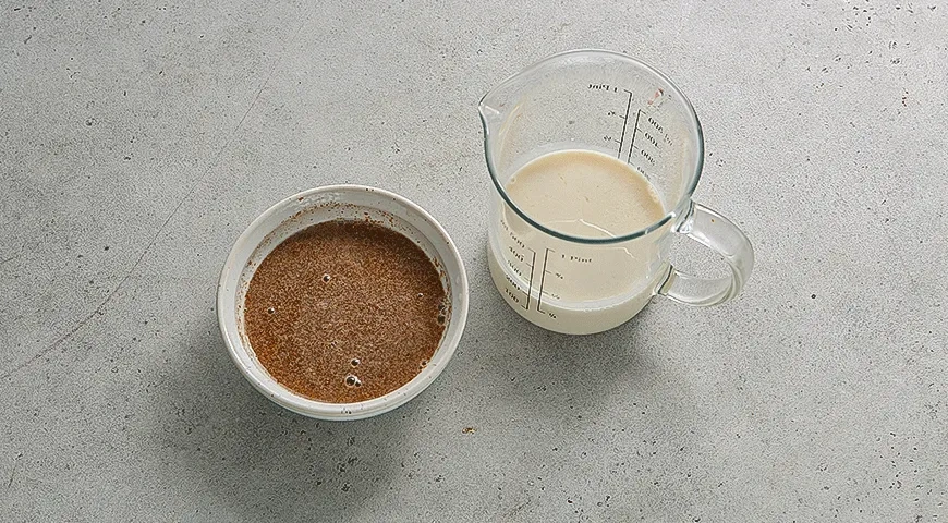 Арахисовые оладьи: шаг 1