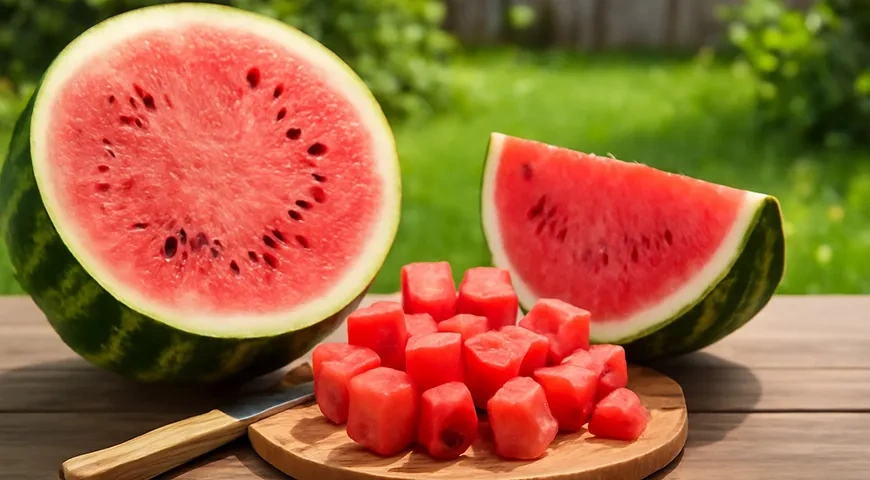 Арбузный сок: шаг 1