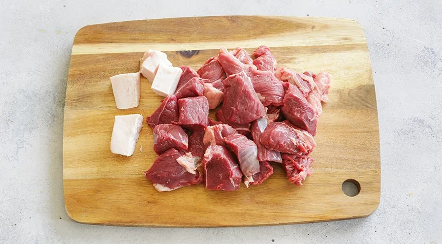 Азербайджанский люля-кебаб: шаг 1