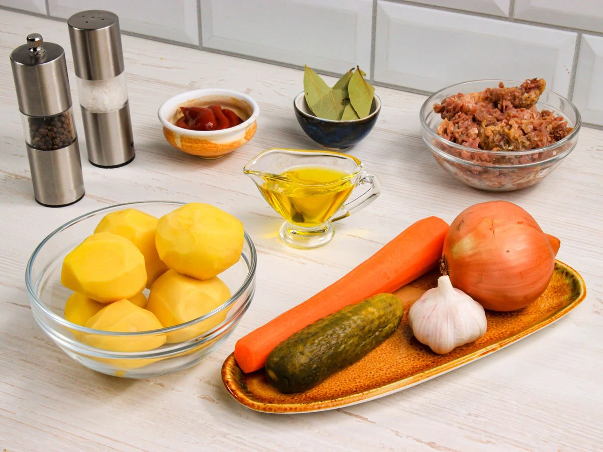 Шаг 1: Азу по-татарски