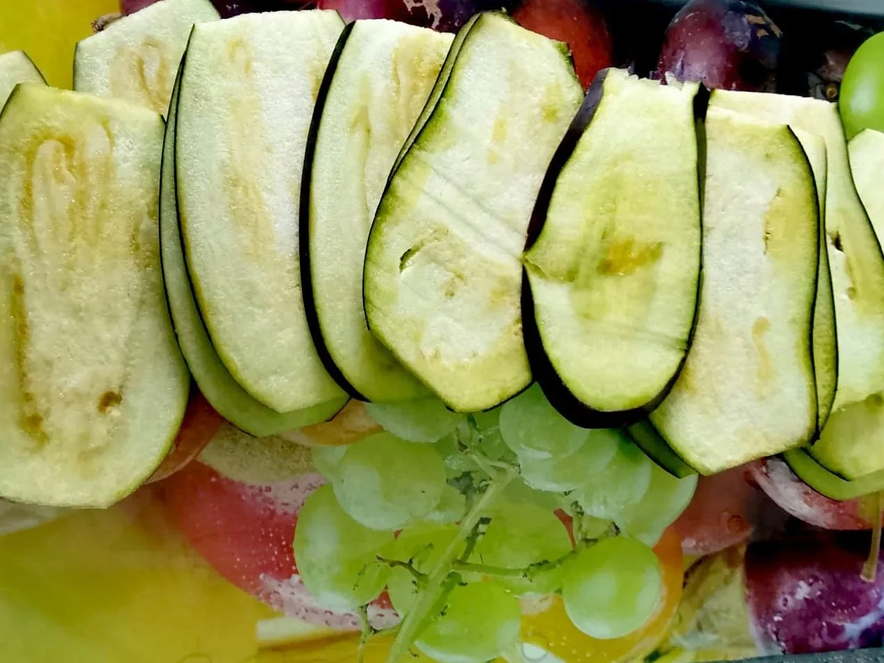 Баклажановые рулетики: шаг 1