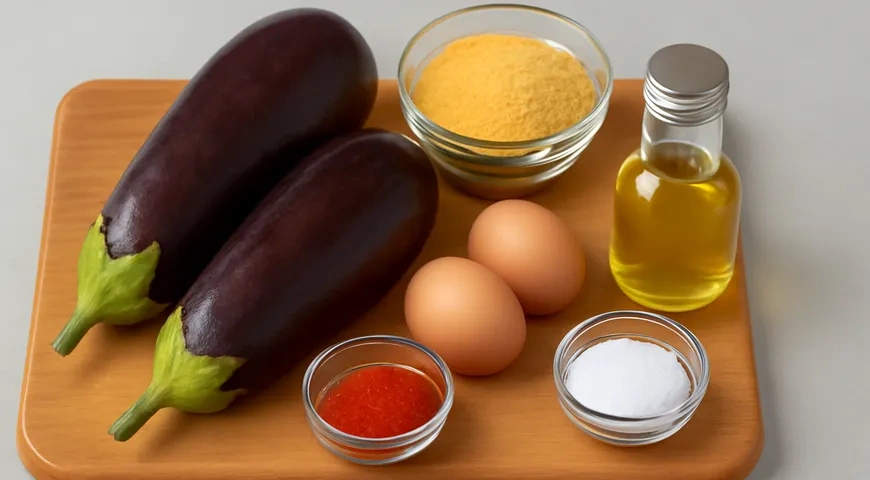 Баклажаны во фритюре: шаг 1