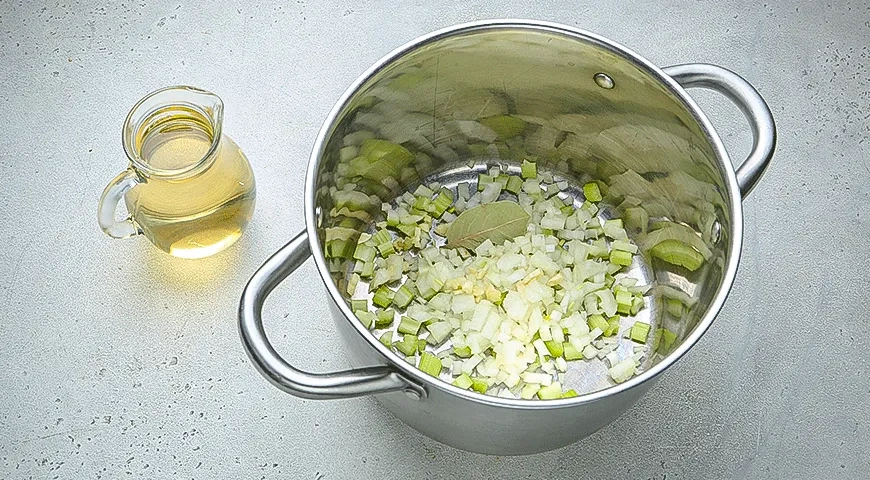 Биск из морепродуктов: шаг 1