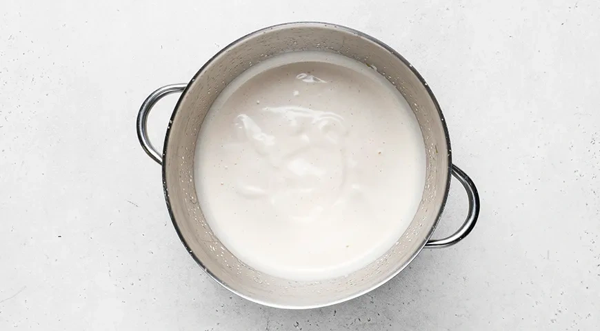 Бисквитный торт «Тирамису»: шаг 1