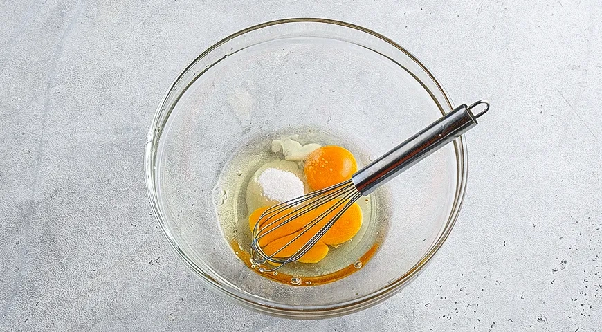 Блинный пирог с творогом из топленого молока «Ярославский»: шаг 1