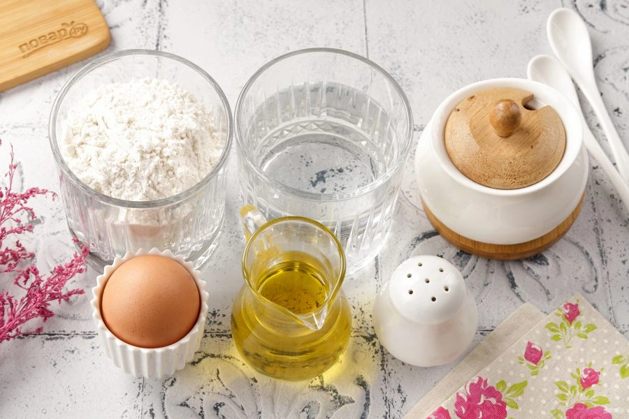 Шаг 1: Блины на воде