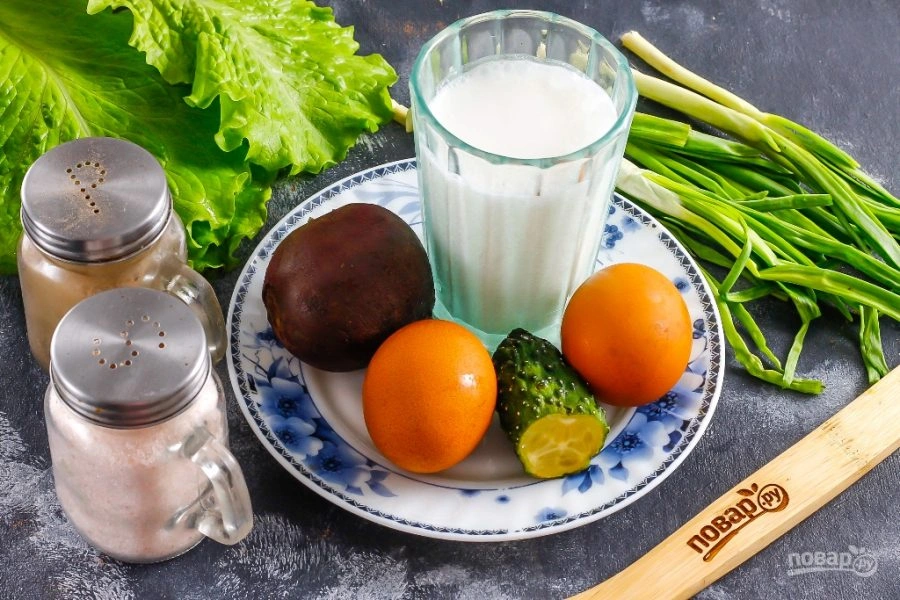 Шаг 1: Борщ холодный