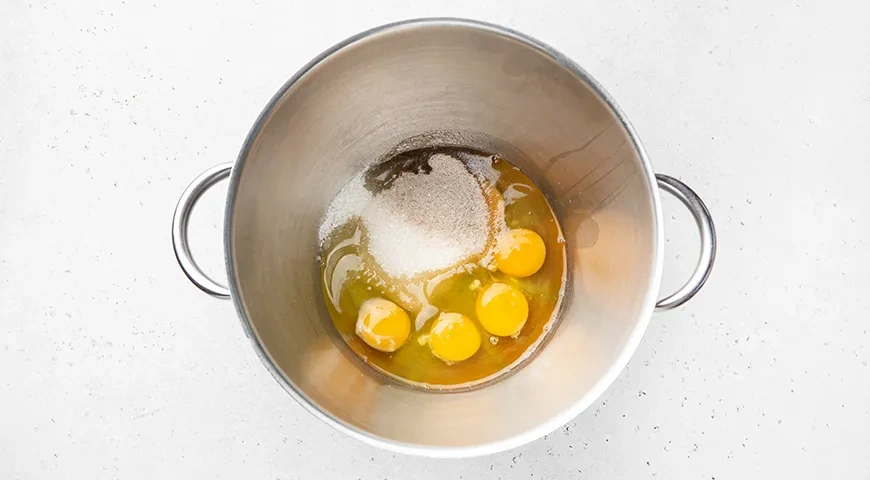 Бостонский кремовый пирог: шаг 1