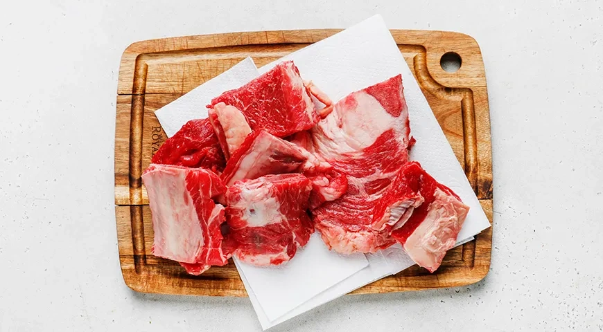 Бурятский суп бухлер: шаг 1