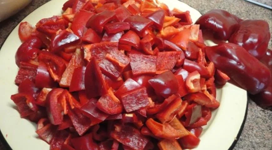 Быстрое Лечо: шаг 1