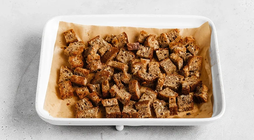 Чешский чесночный суп: шаг 1