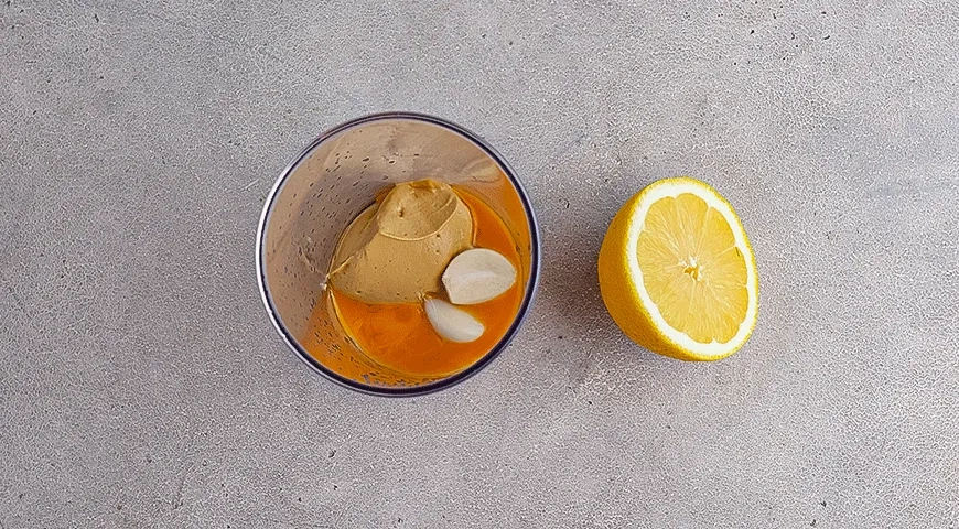 Чесночный айоли: шаг 1