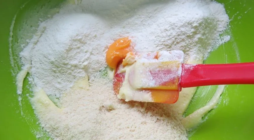 Чизкейк "Малина-пармезан": шаг 1