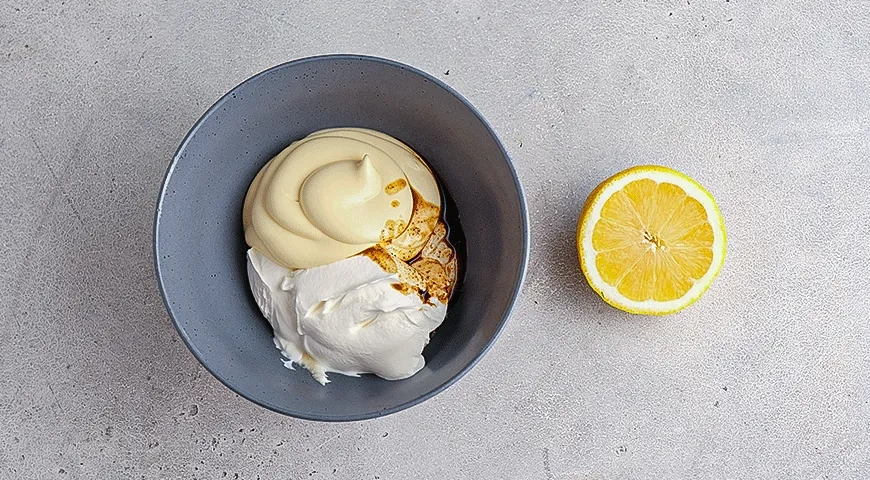 Домашний соус «Ранч»: шаг 1