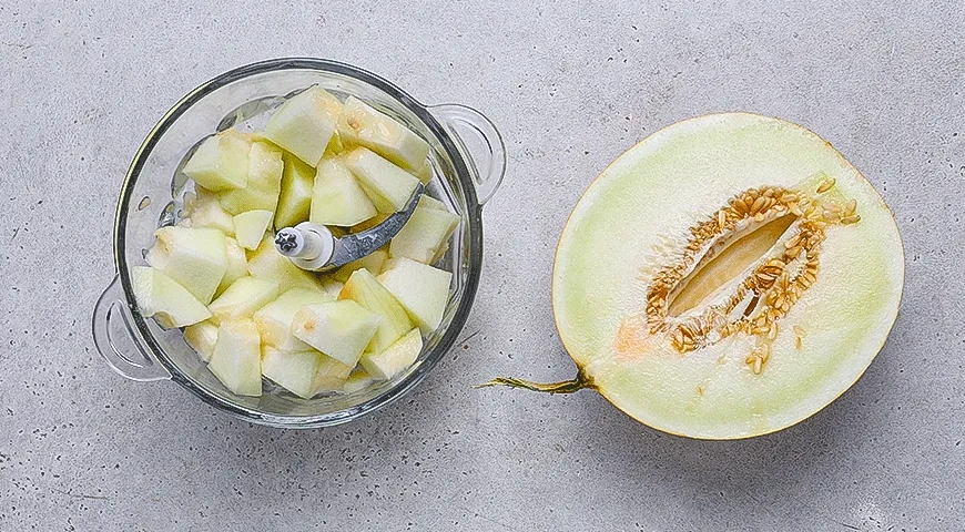 Дынный чизкейк: шаг 1