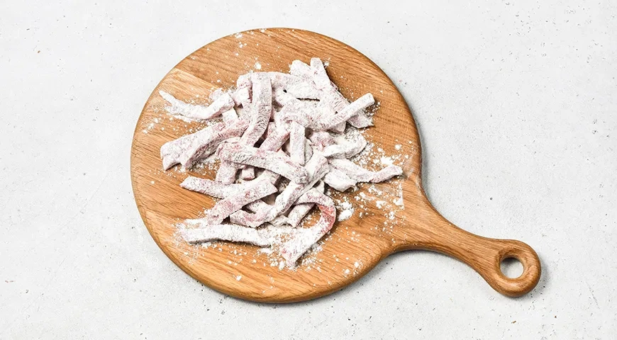 Фрикасе из свинины: шаг 1