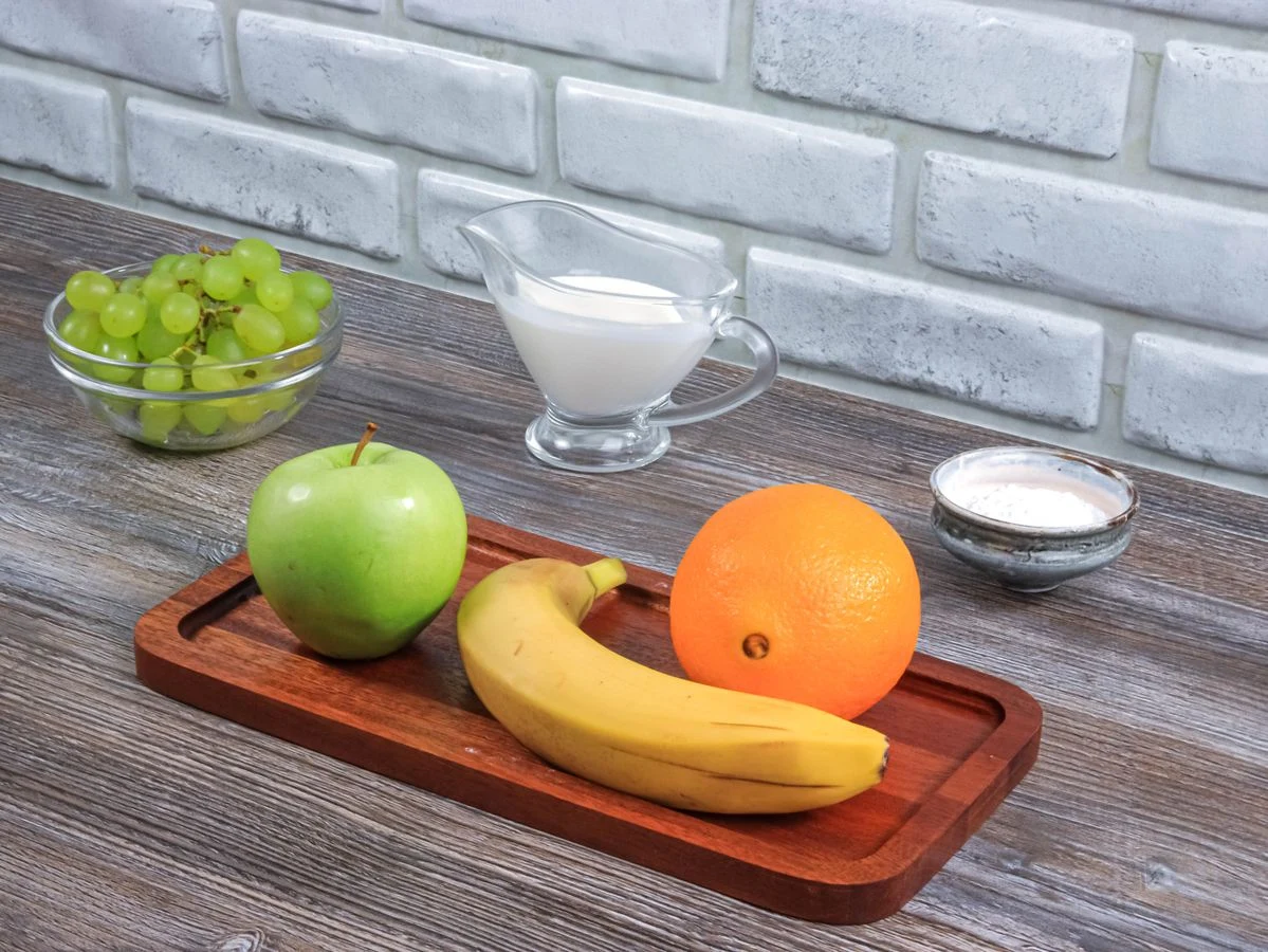 Шаг 1: Фруктовый десерт