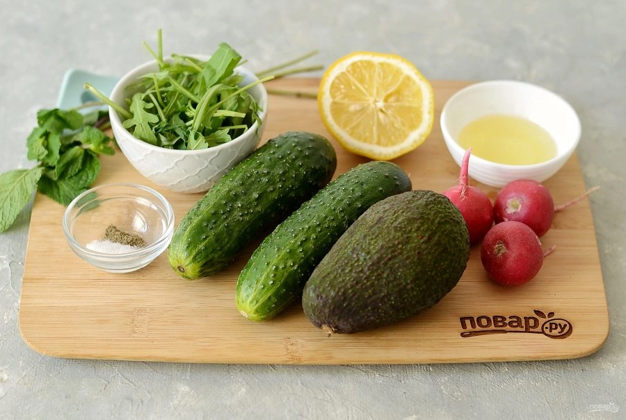 Шаг 1: Гаспачо из огурцов