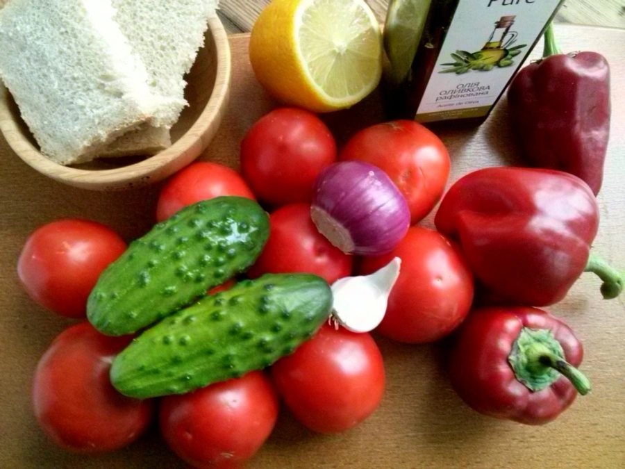 Шаг 1: Гаспачо классический